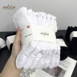 [SET 10 ĐÔI + TẶNG 1] Tất Vớ Nam Nữ Đệm Xù Bàn Chân Trơn Thể Thao Unisex Cổ Cao, Cổ Trung, Cổ Thấp LT007