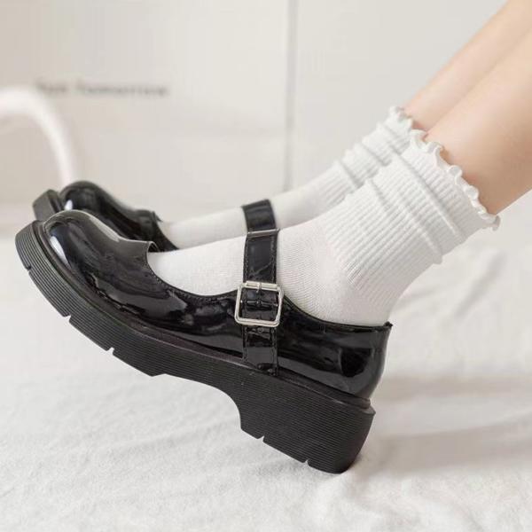 Tất Vớ Nữ Viền Bèo Co Dãn 4 Chiều, Chống Mồ Hôi Chân