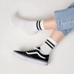 [SET 10 ĐÔI + TẶNG 1] Tất Vớ Nam Nữ 2 Sọc Trắng Đen Thế Thao Unisex Cổ Cao, Cổ Trung, Cổ Thấp LT002